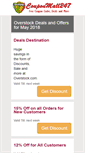 Mobile Screenshot of couponmall247.com